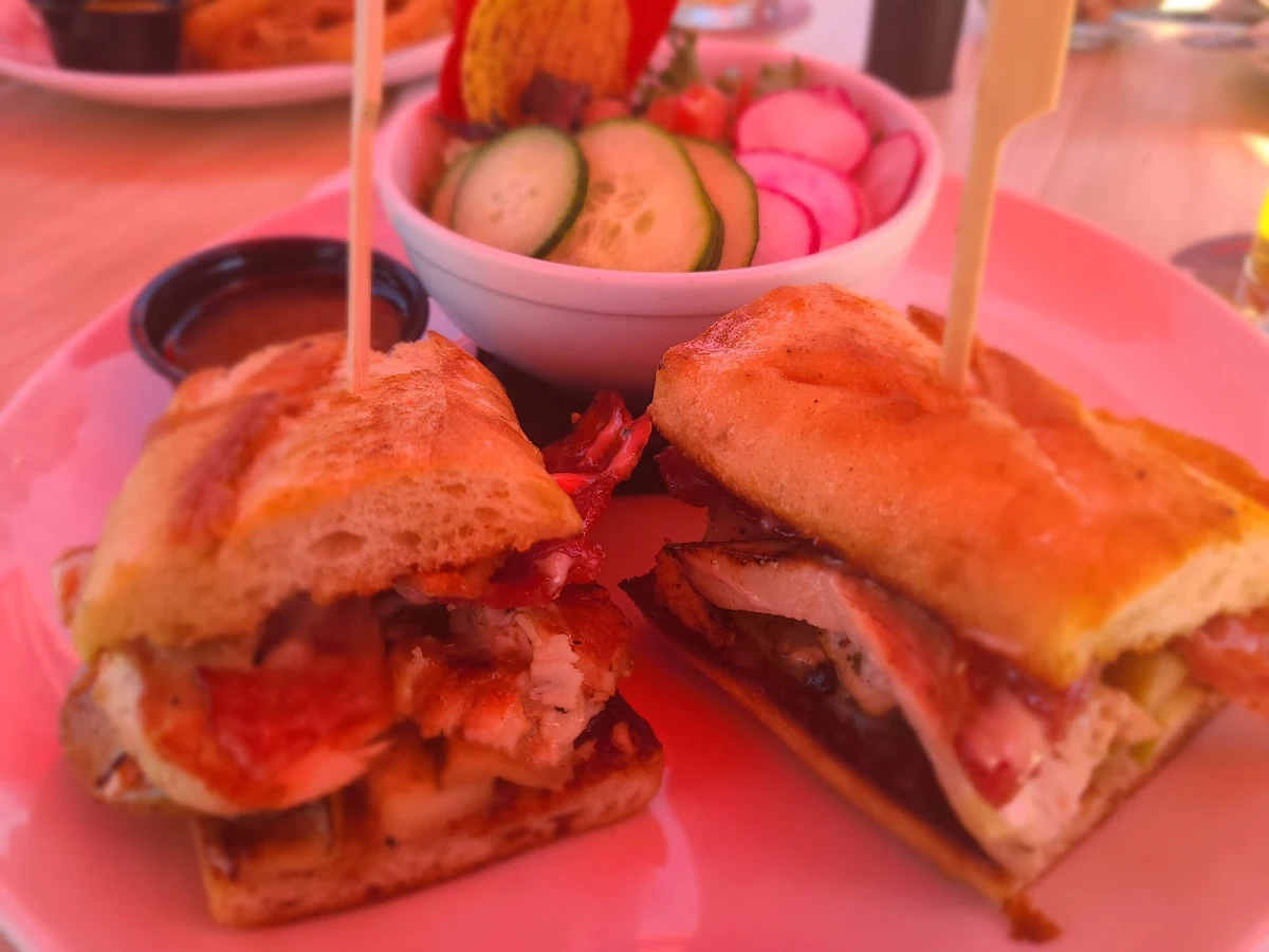 Chicken Bacon Brie Sandwich