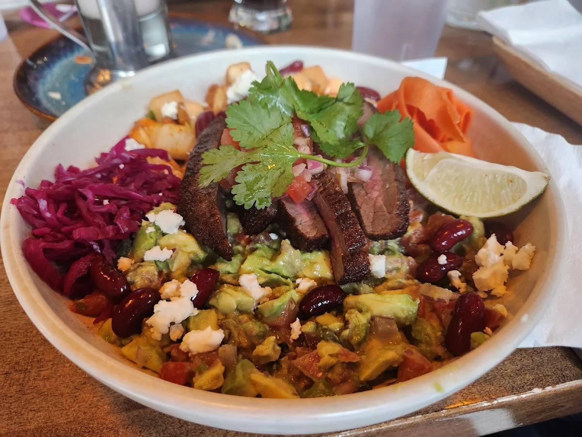 Carne Asada Bowl Oo, The Street Eatery