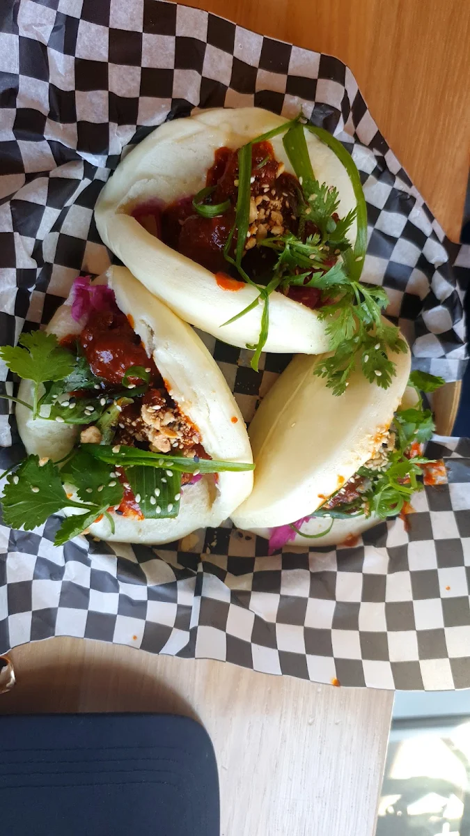 Korean Cauliflower Bao Oo, The Street Eatery