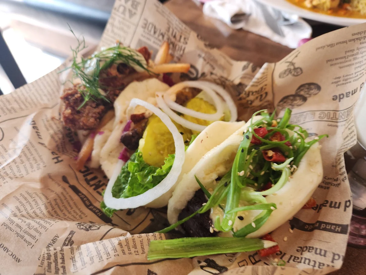 Little Big Mac Bao, The Street Eatery