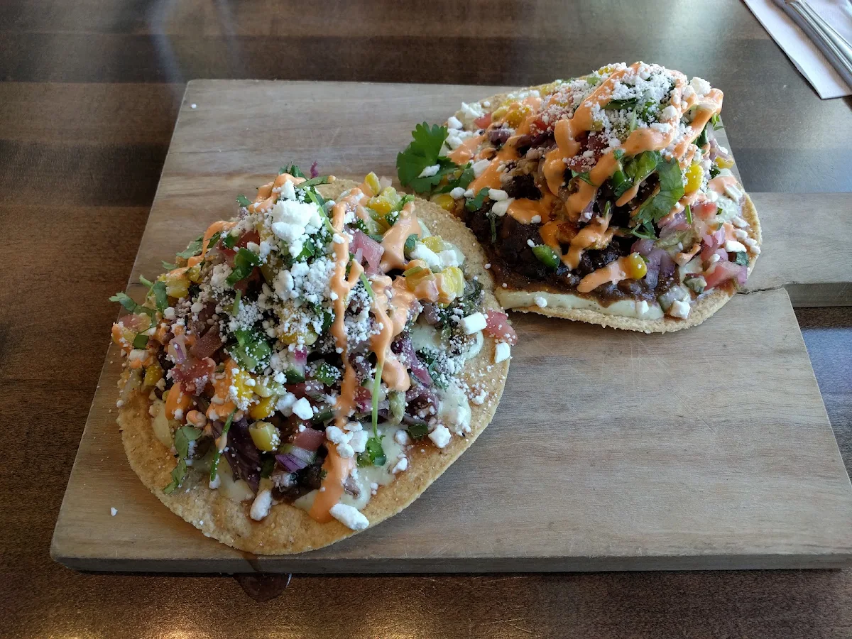 Skirt Steak Tostada, The Street Eatery