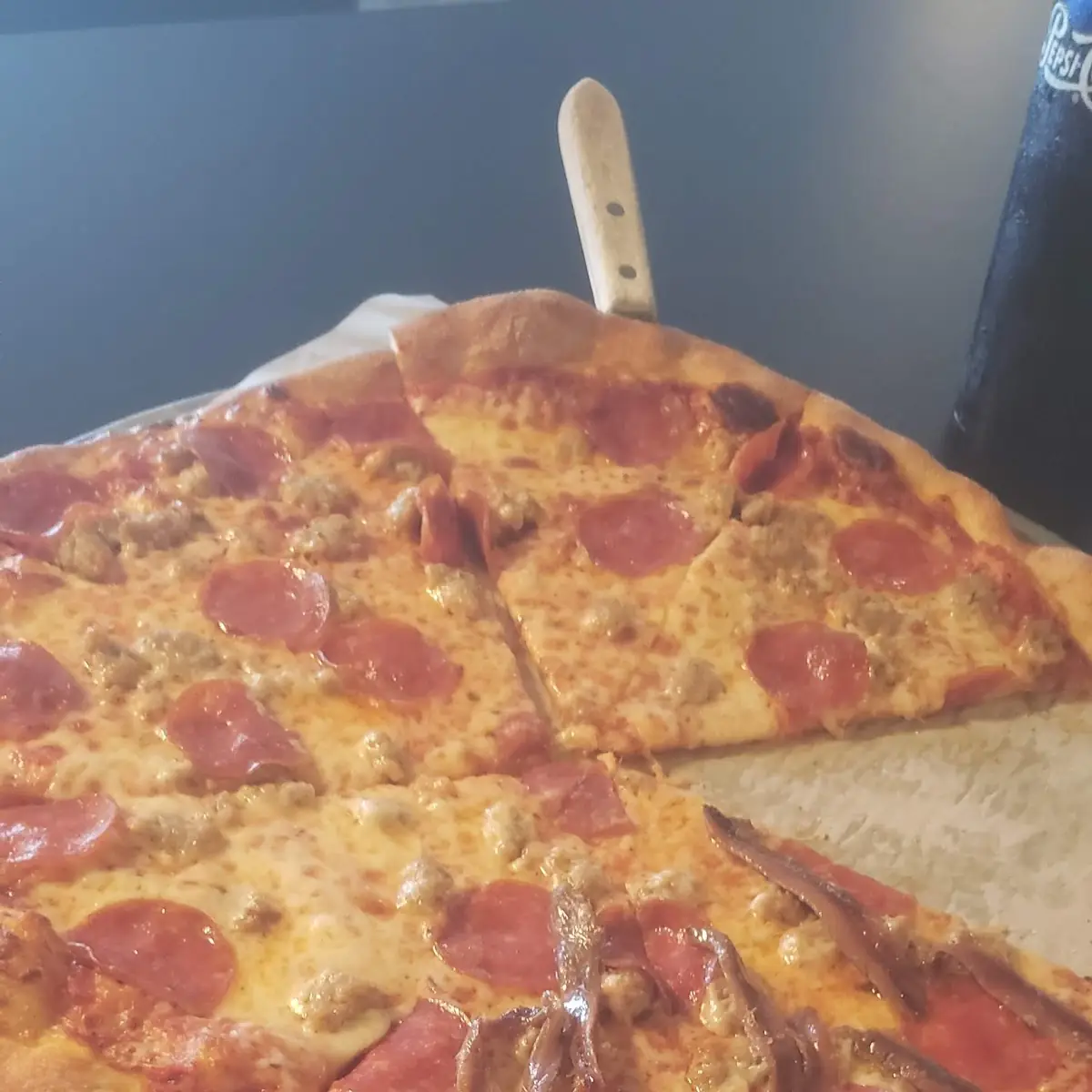 Pepperoni and Sausage Pizza