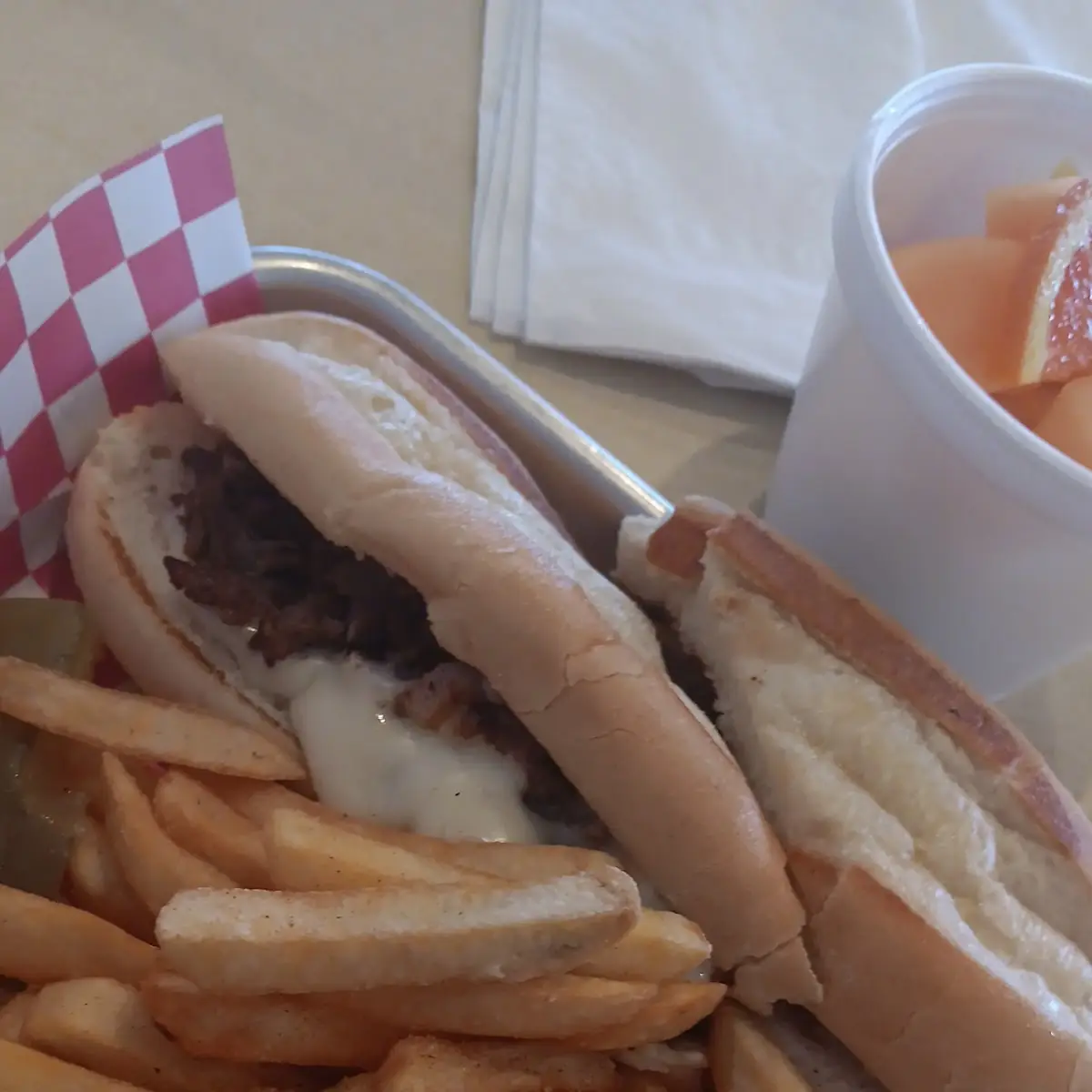 Loaded Philly Cheesesteak
