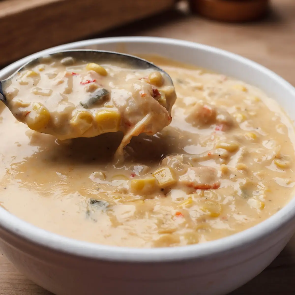 Crawfish & Corn Soup