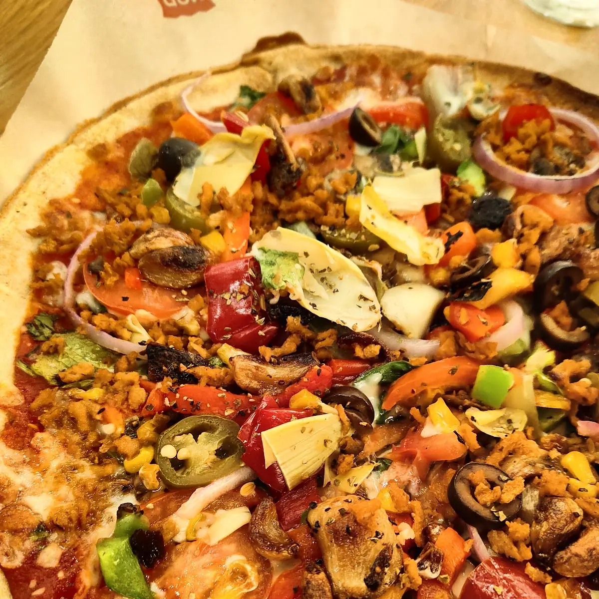 Create Your Own Veggie Pizza