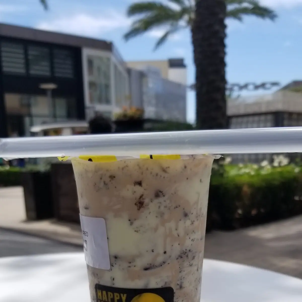 Milk Tea with Oreo Cookies & Puff Cream