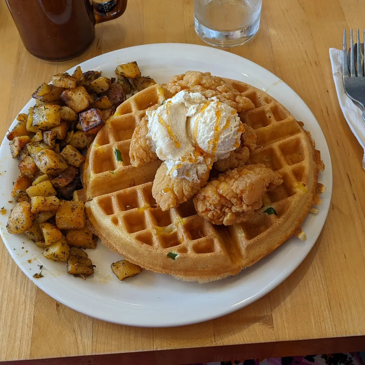 Apple Pie Waffle