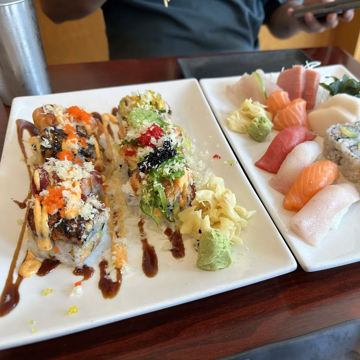 Sushi Sashimi Combo and Roll
