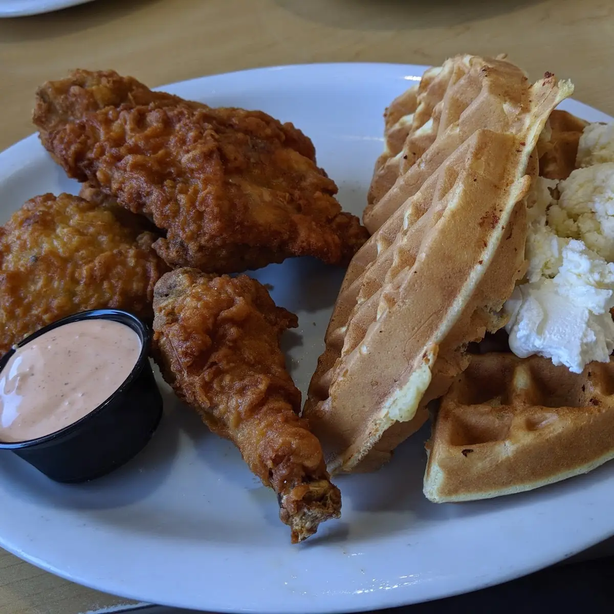 Fried Chicken and Waffles