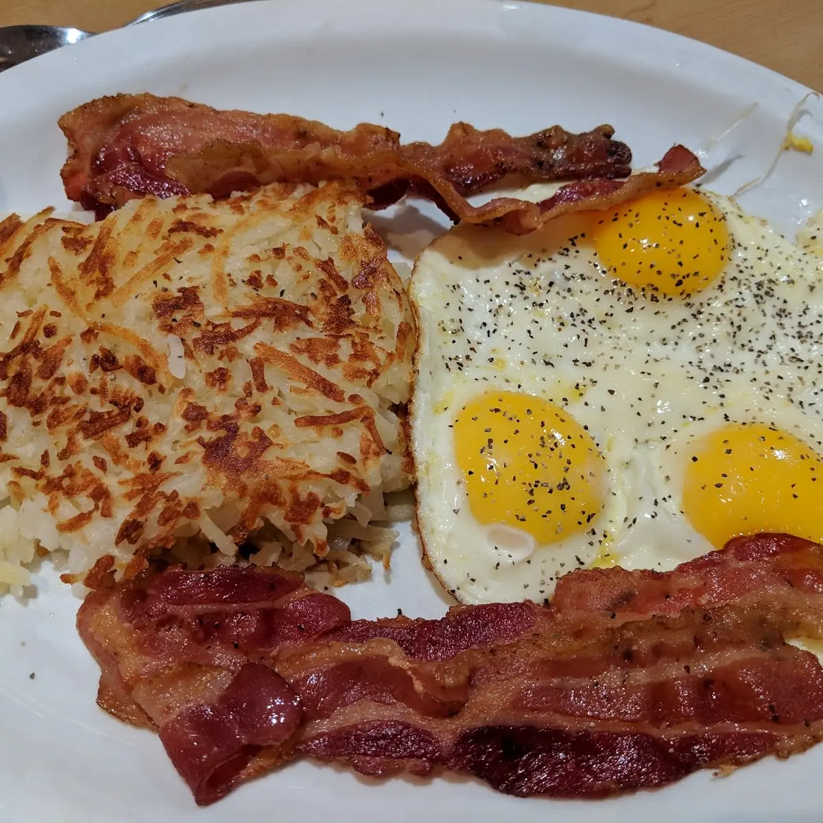 Ham or Corned Beef Hash & Eggs
