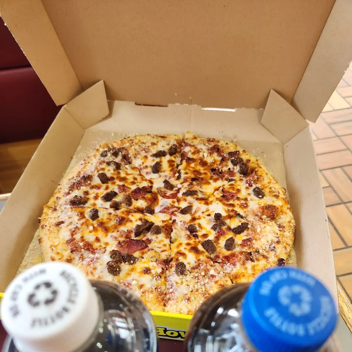 Cheese Burger Pizza