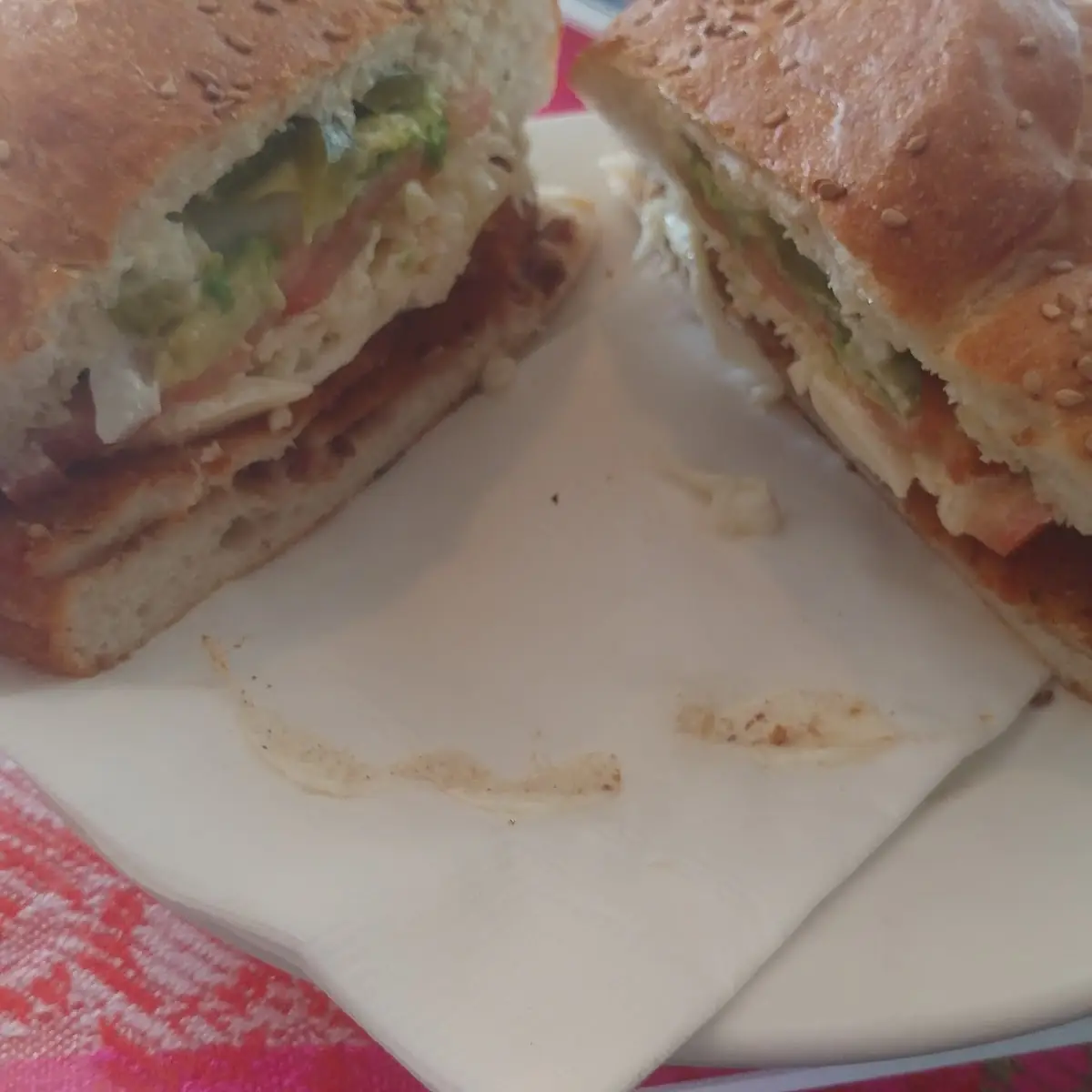 Chicken Torta De Milanesa De Pollo