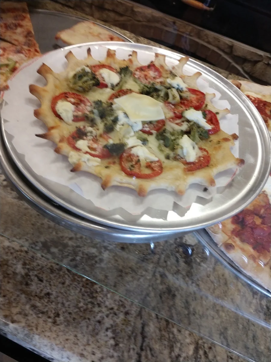Covid Shaped Pizza