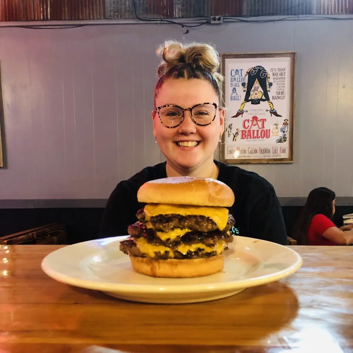 Triple Cheeseburger