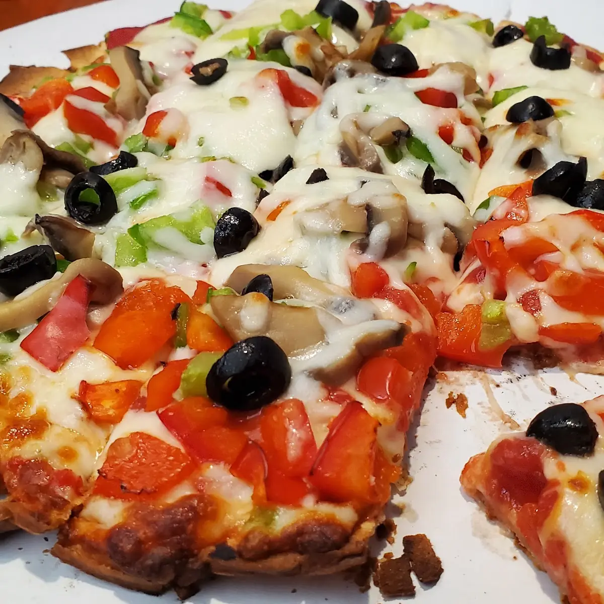 Gluten Free Veggie Pizza