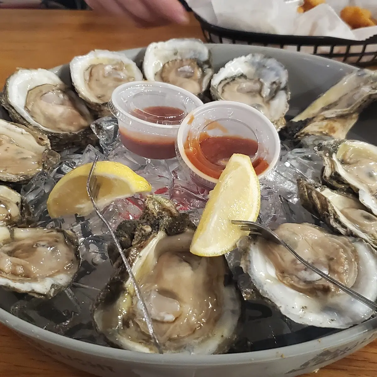 Fresh Oysters Appetizer