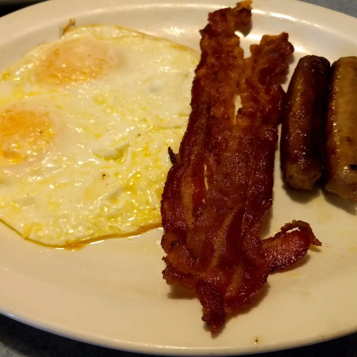 Eggs Any Style with Bacon