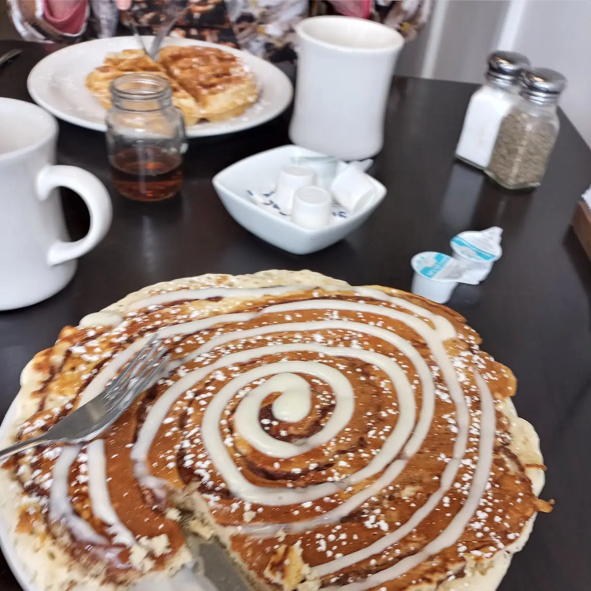 Cinnamon Roll Pancake