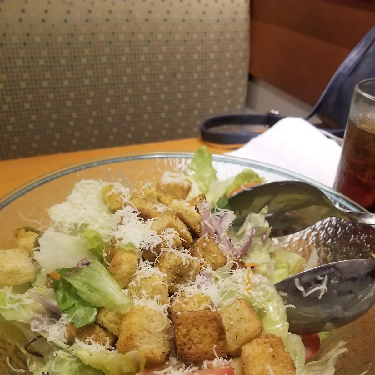 Salad and Bread Sticks