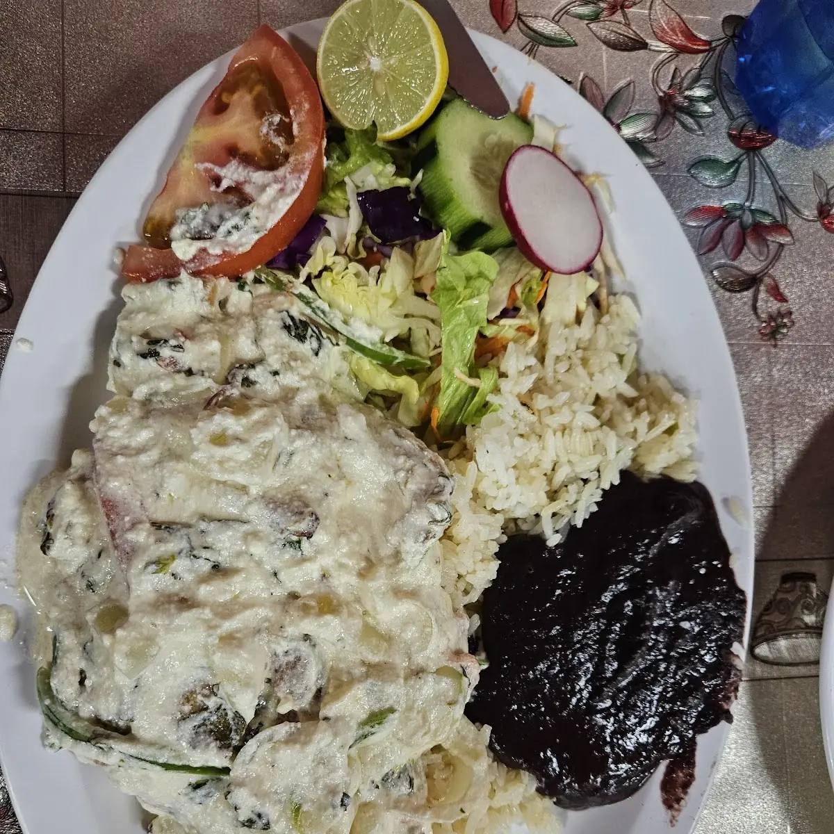 Pollo a La Crema