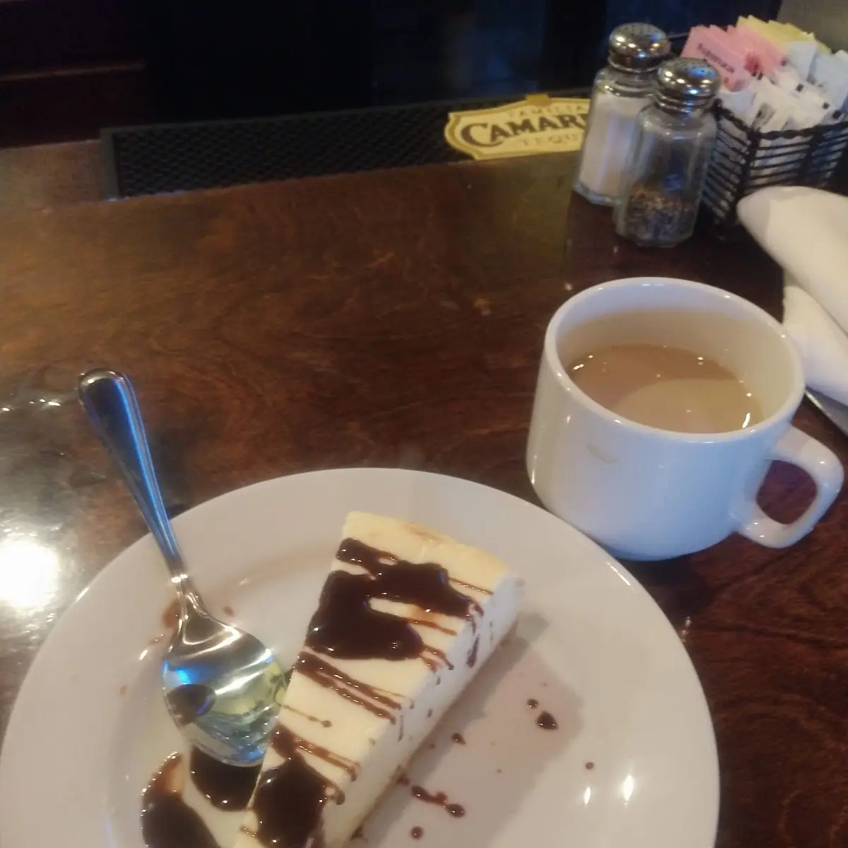 Cheese Cake with Bailey's Coffee