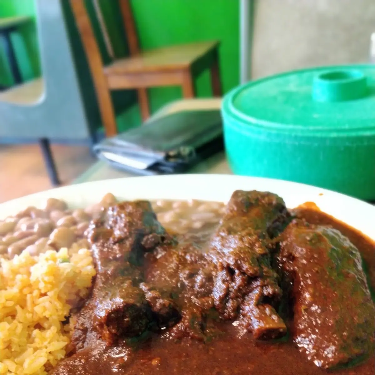 Pork Ribs with Red Sauce