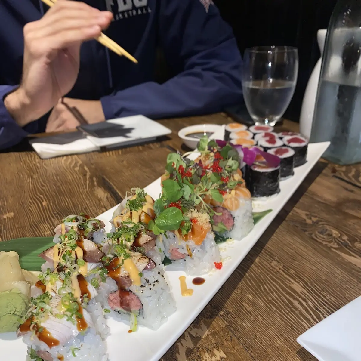 Salmon and Tuna Roll