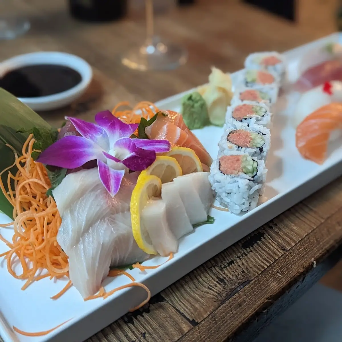 Sushi and Sashimi Combo