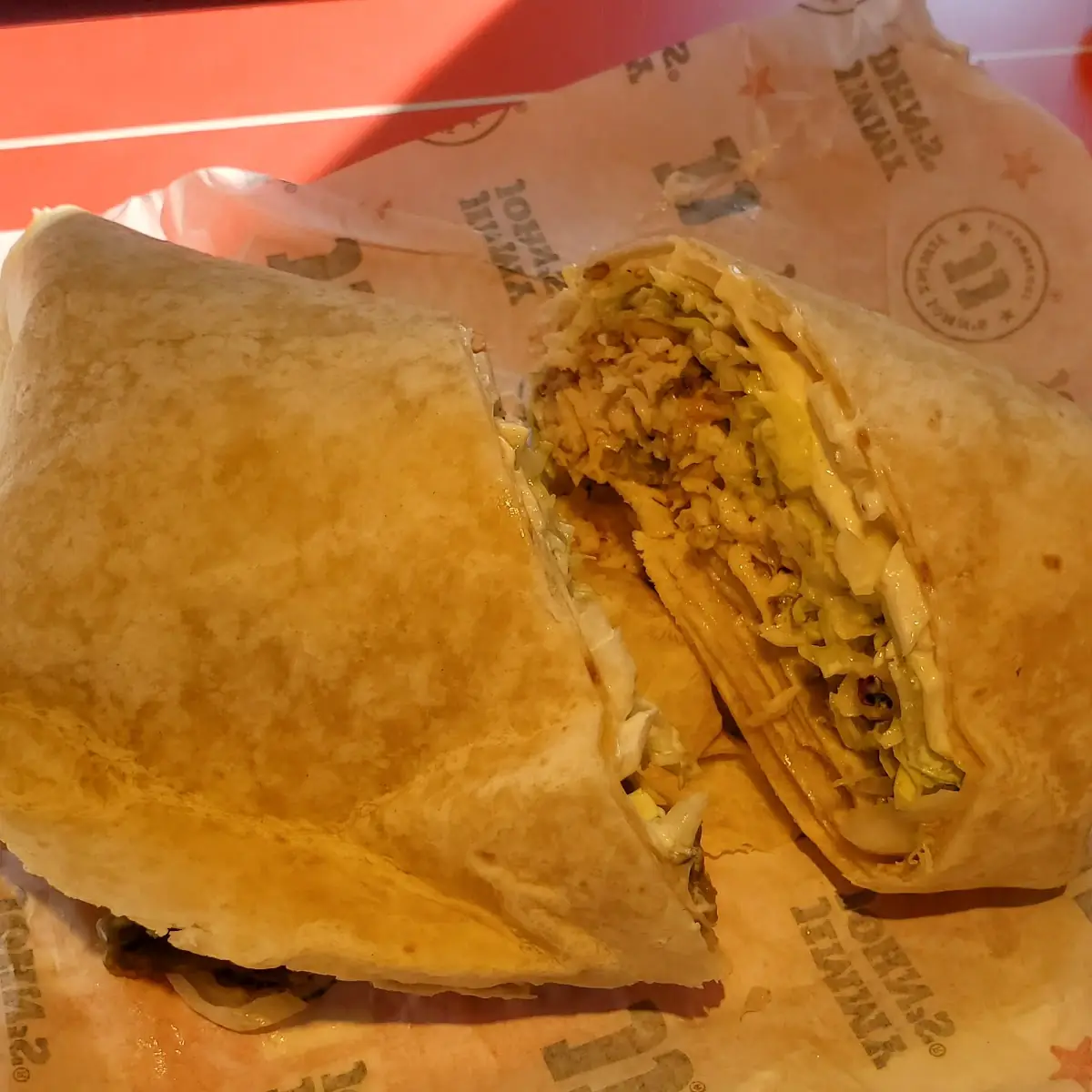 Jalapeño Chicken Wrap