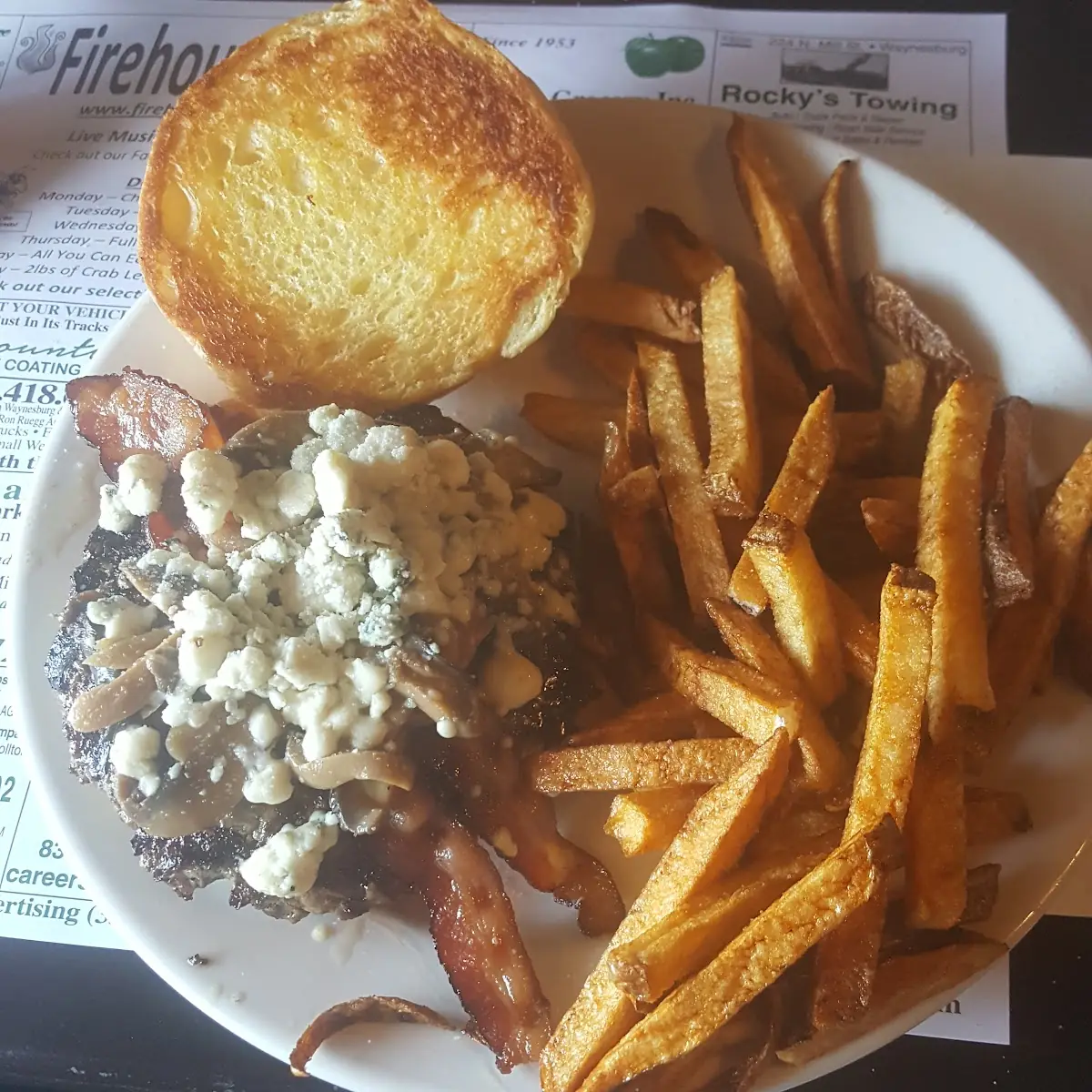 Bacon Bleu Burger