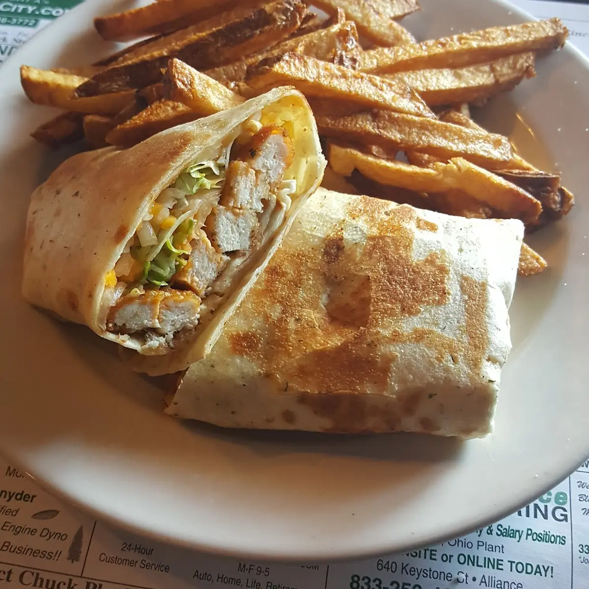 Buffalo Chicken Wrap