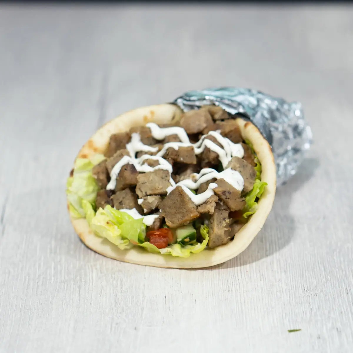 Lamb Gyro Contains Beef