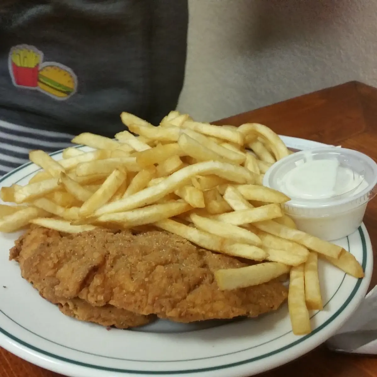 Chicken and Fries