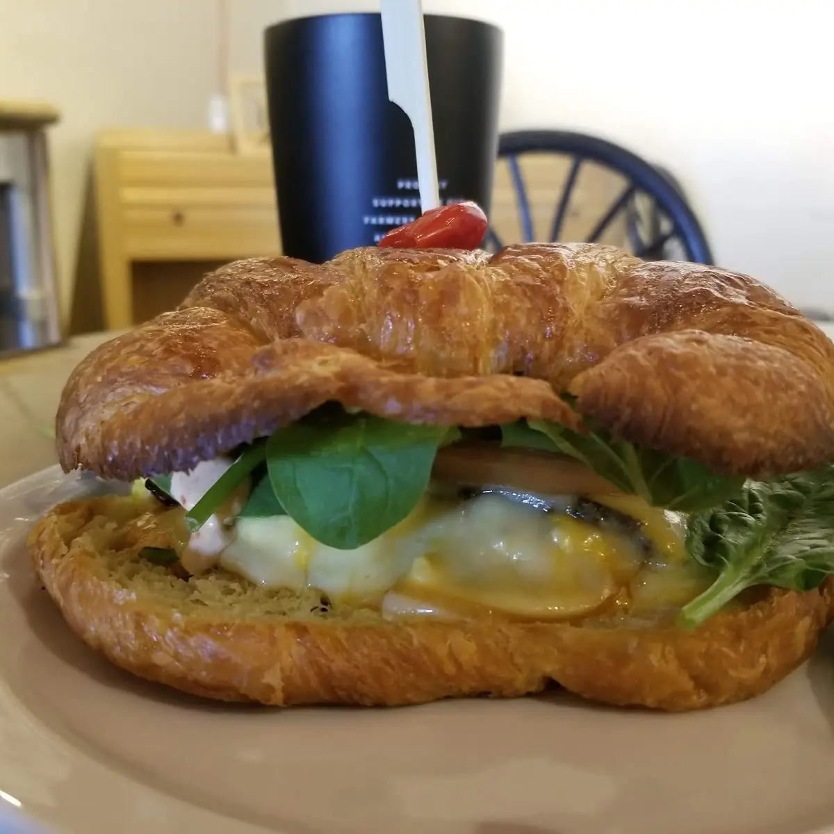Breakfast Sandwich Croissant