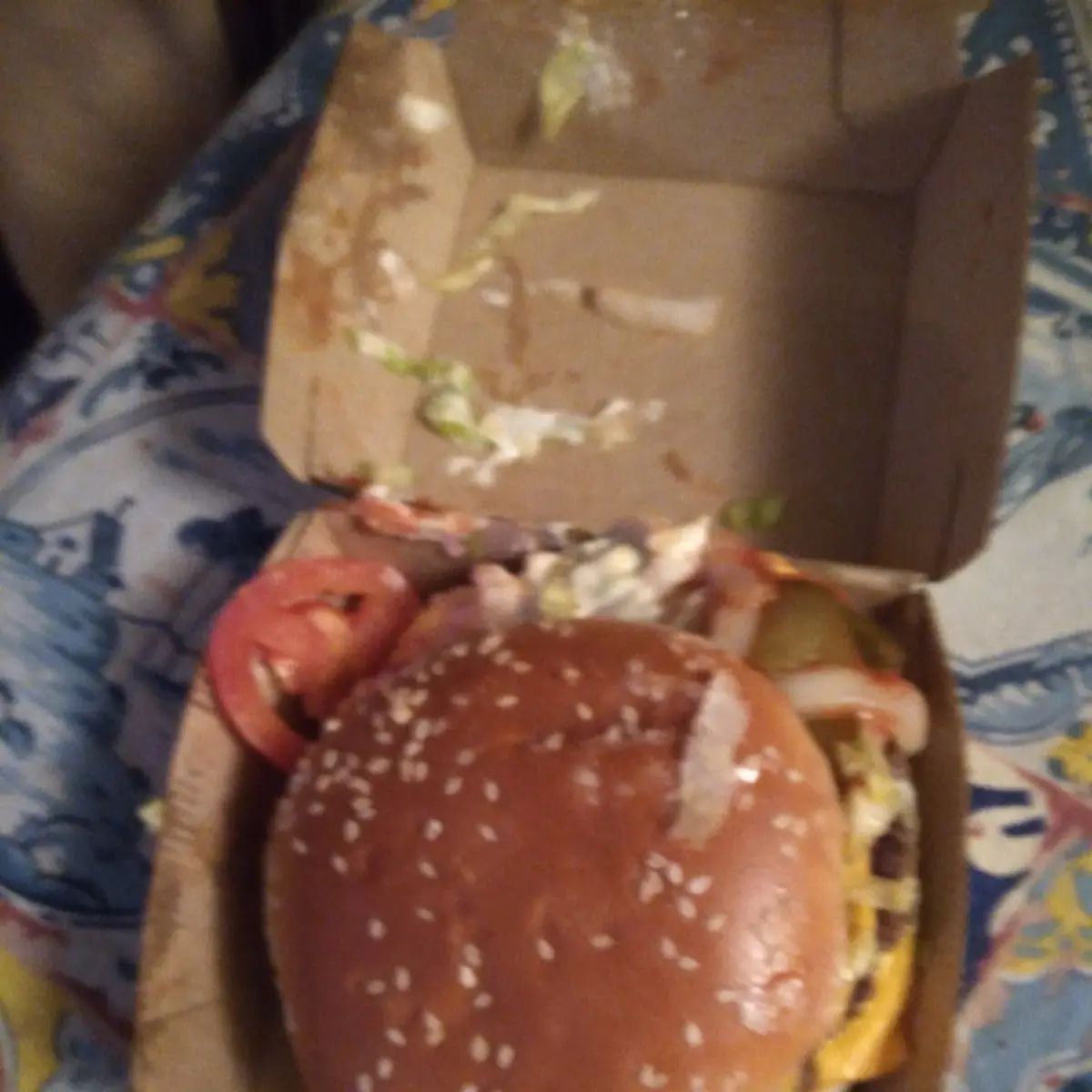 Quarter Pounder Deluxe Burger