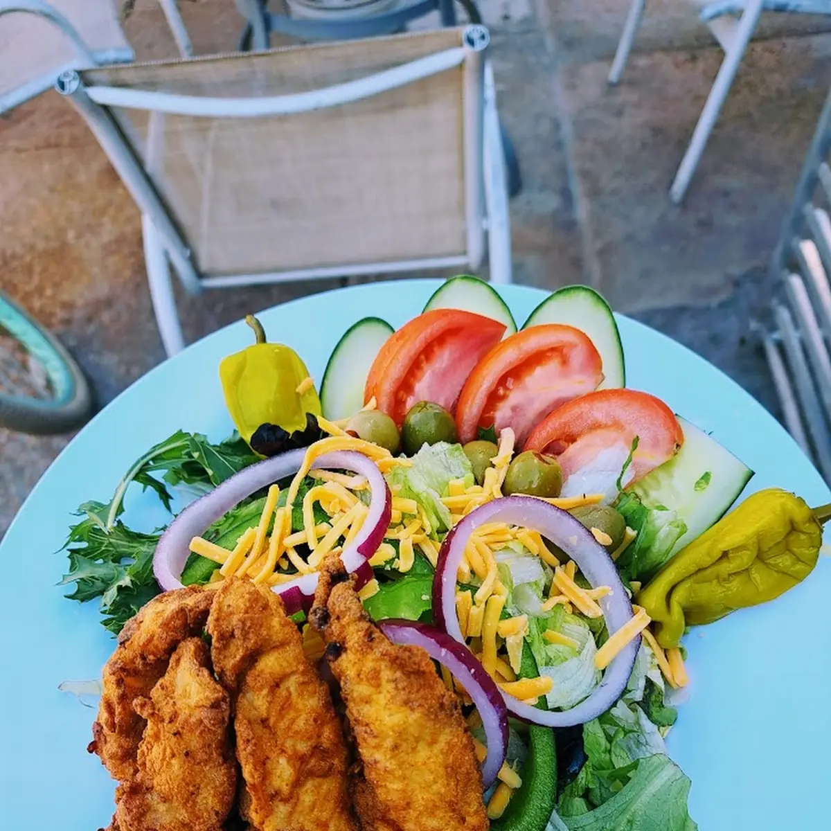 Fried Chicken Salad