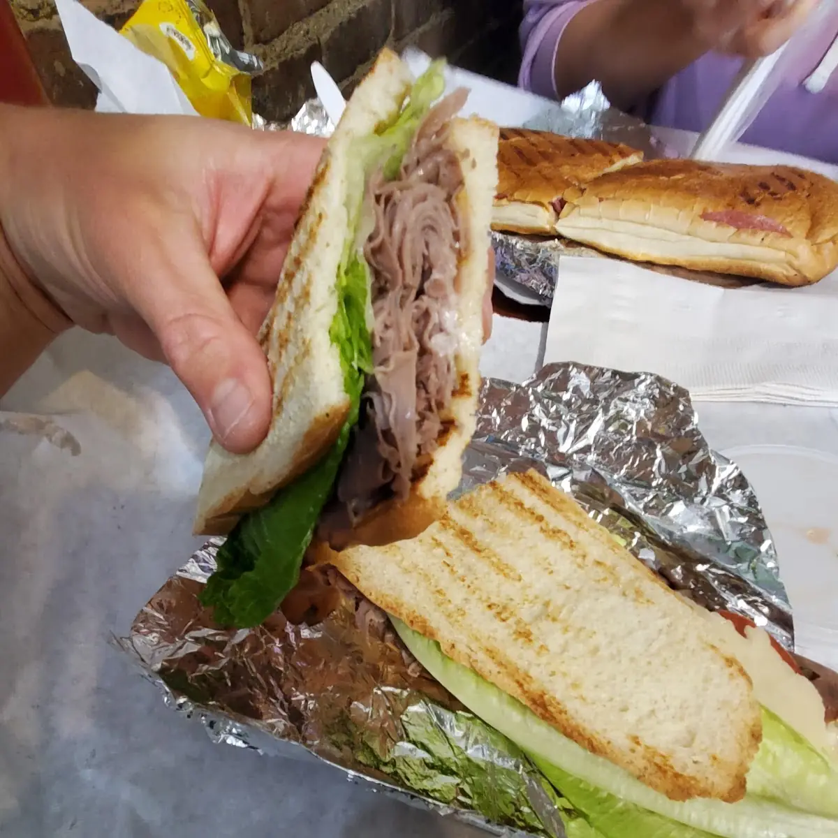 56. Roast Beef BBQ Mayo Sub