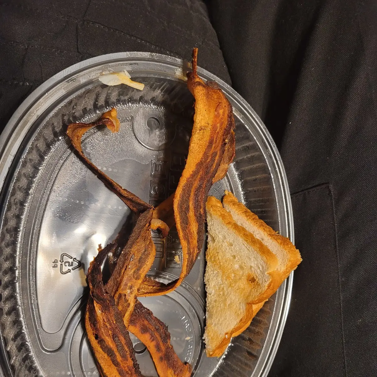 Burnt Bacon