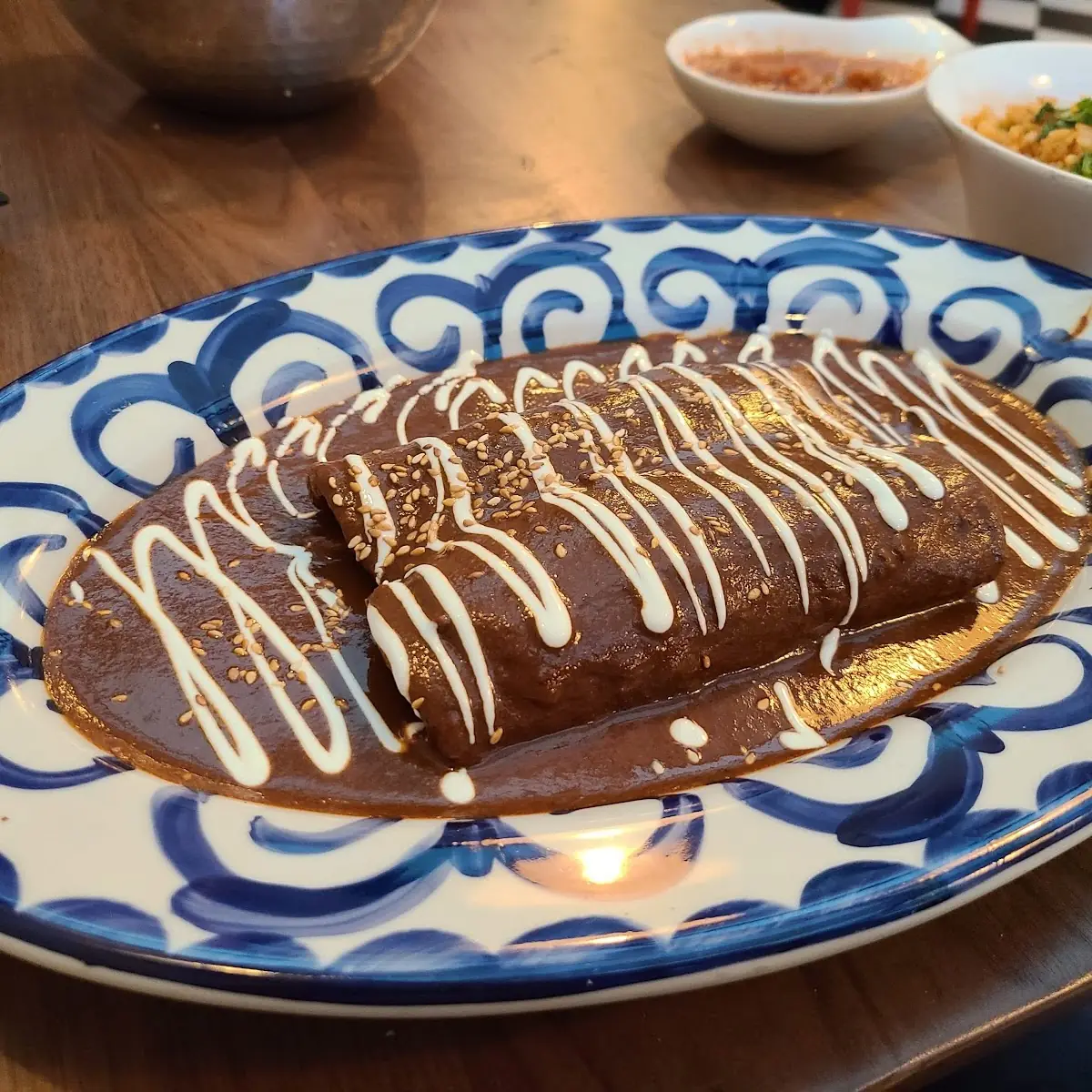 Grilled Chicken Breast with Mole