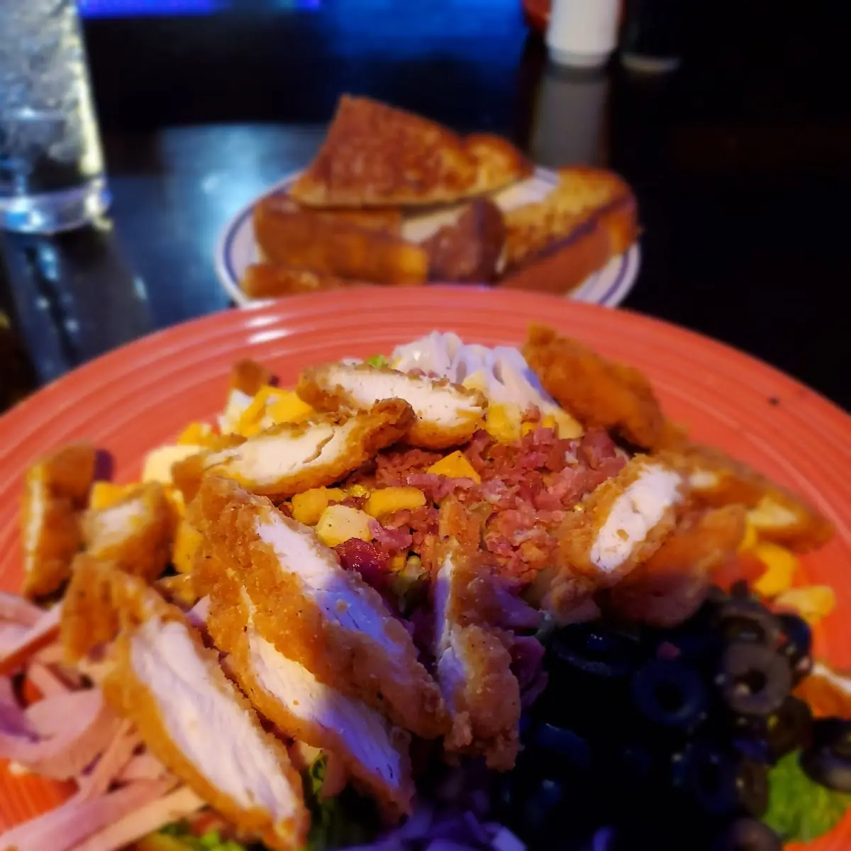 Chef Salad with Crispy Chicken
