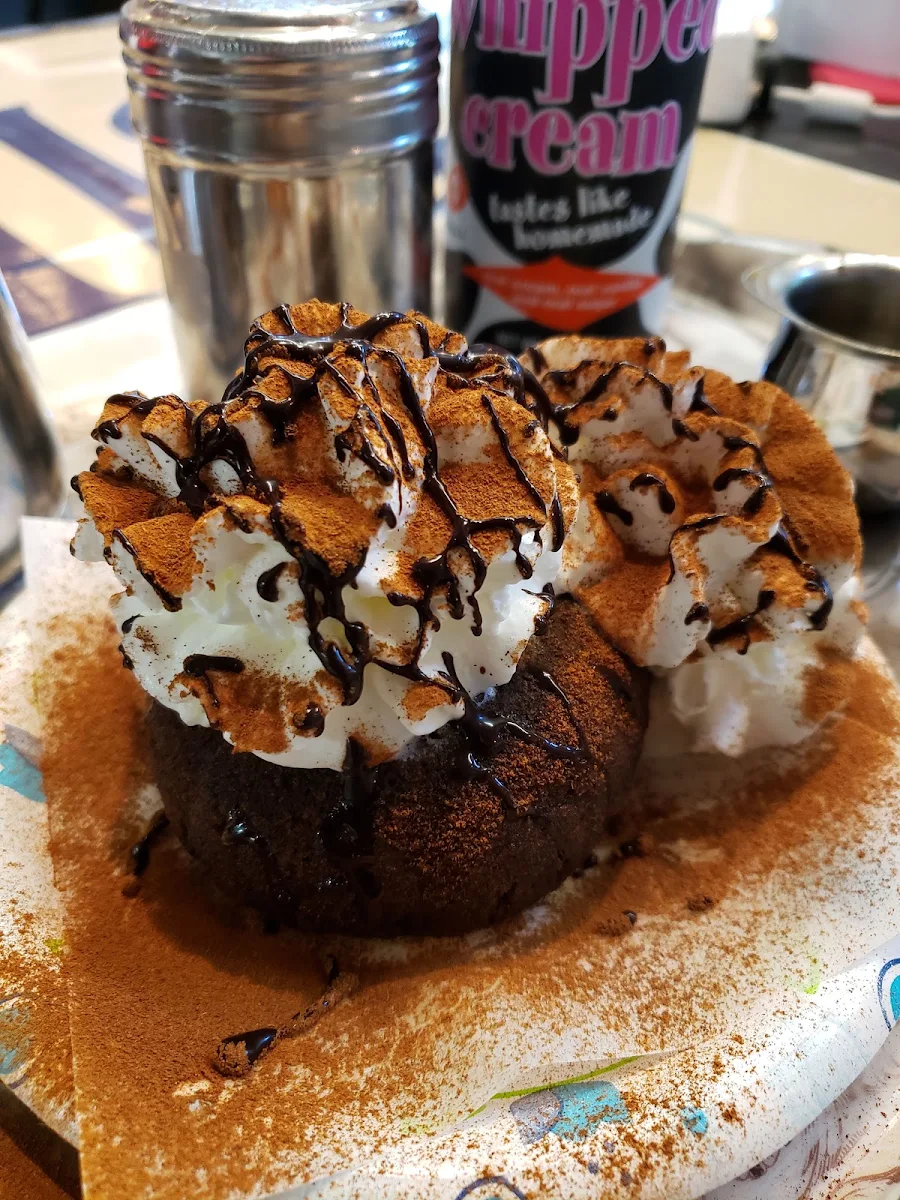 Espresso Soaked Chocolate Cake Donut