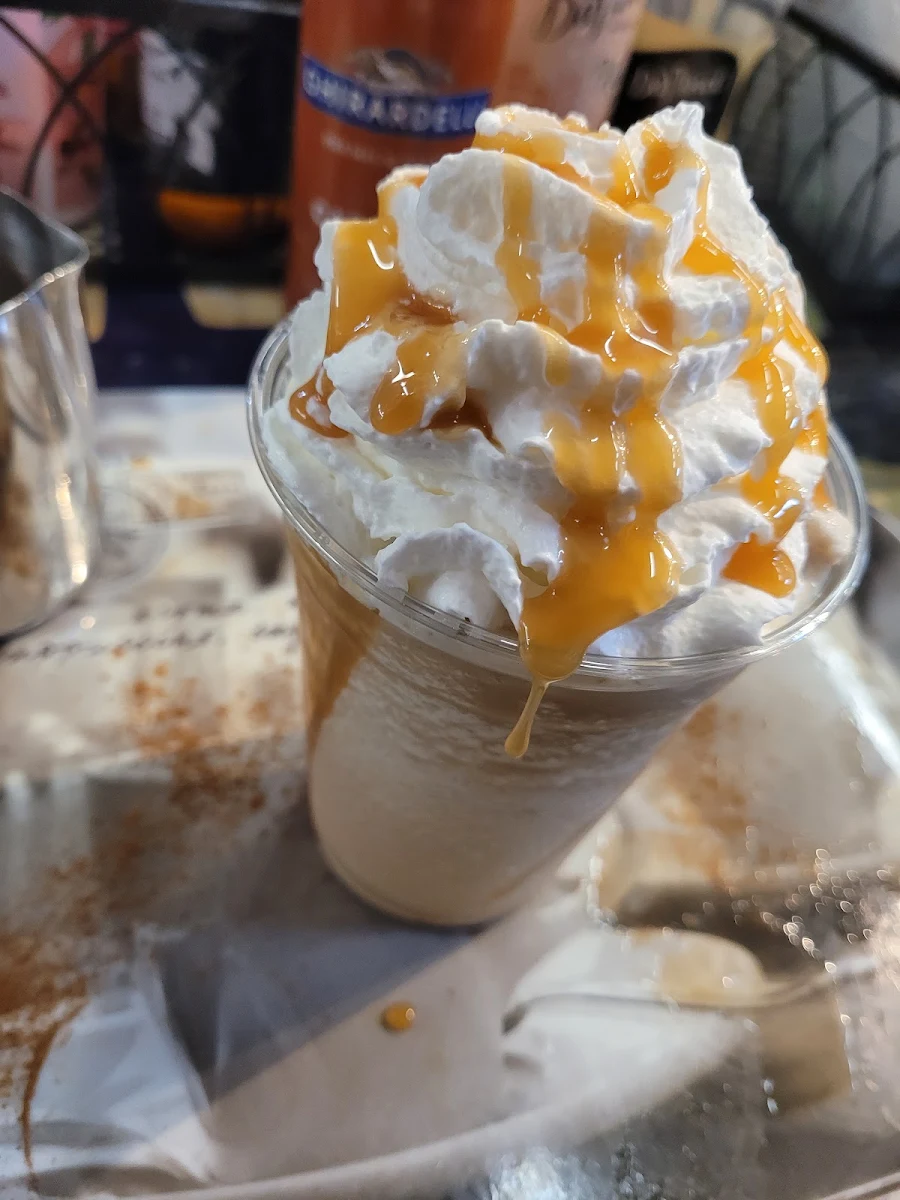 Frozen Creme Brulee Latté