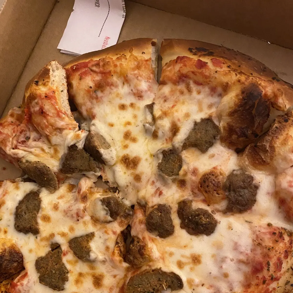 Meatball Pizza