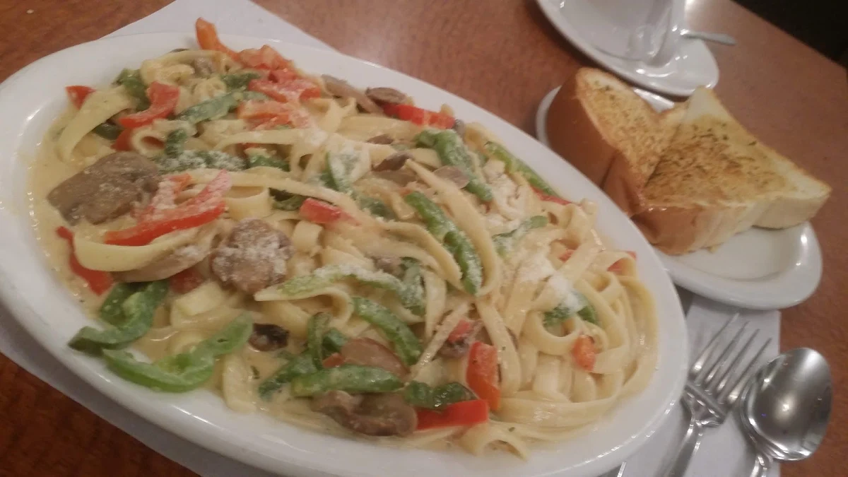 Chicken Fettuccini with Mushrooms