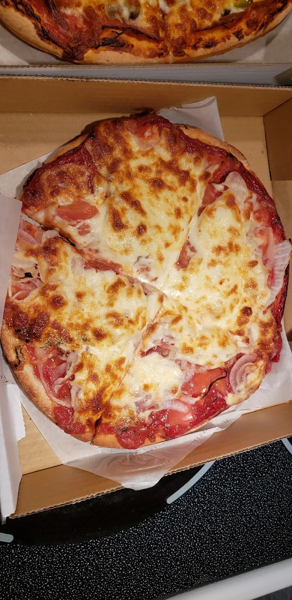 Tomato Onion Pizza