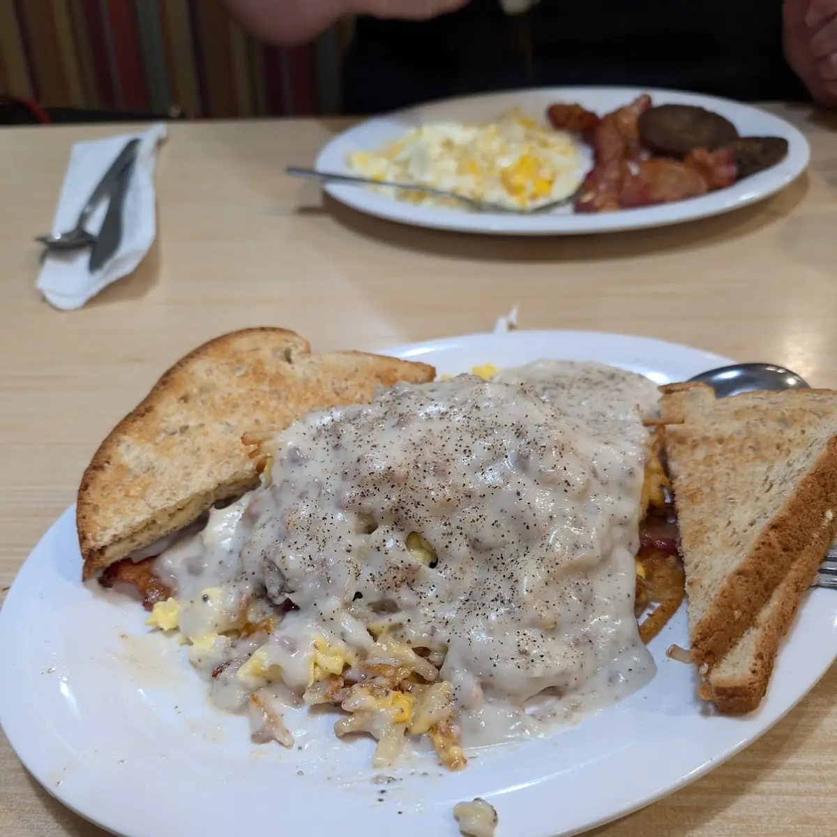 Bacon Sausage & Sausage Gravy