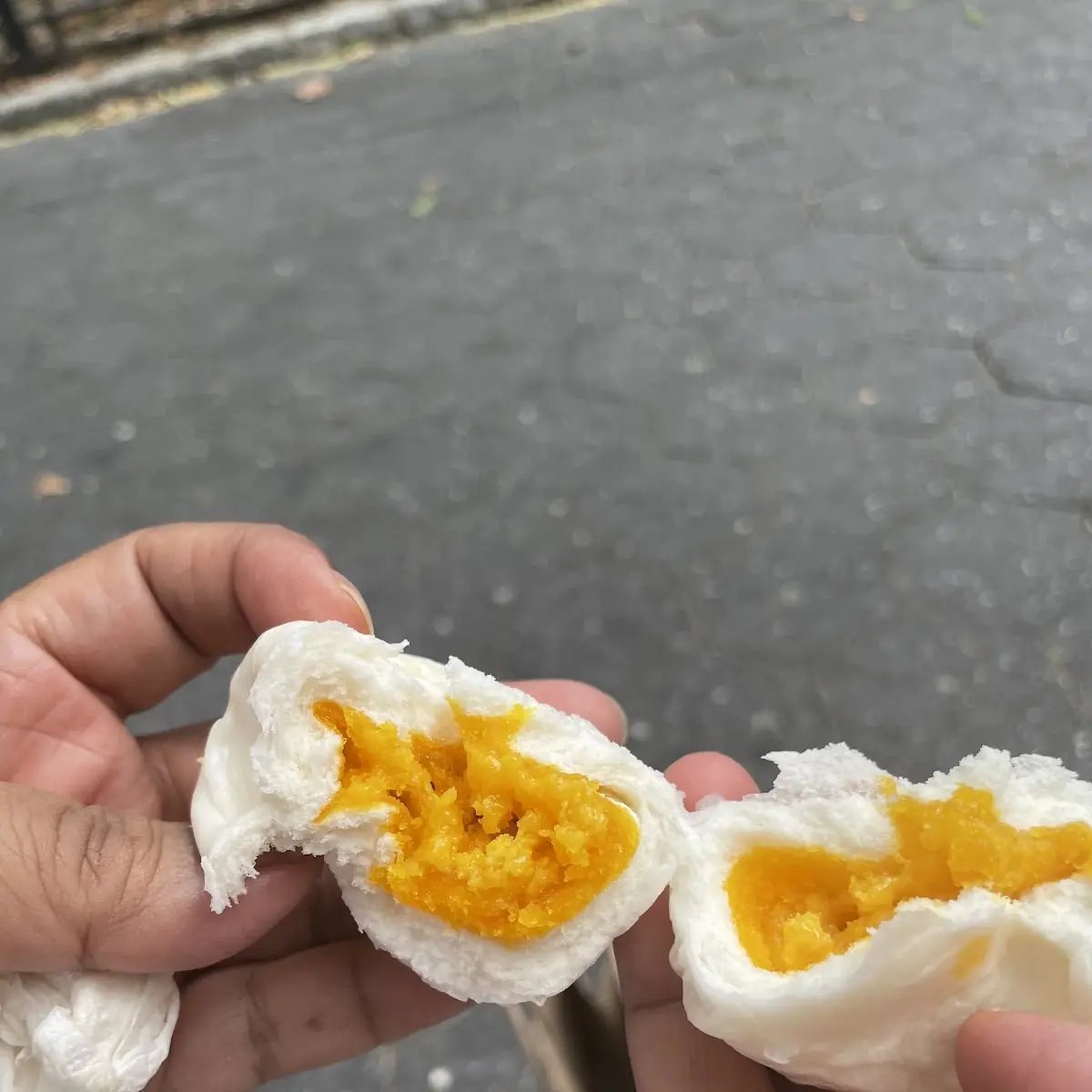 Steamed Custard Bao Buns