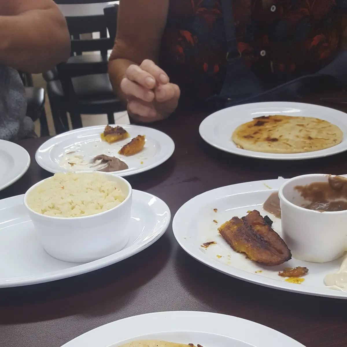 Pupusa and Plantains