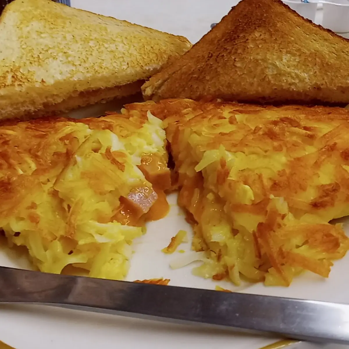 Hash Brown Omelette