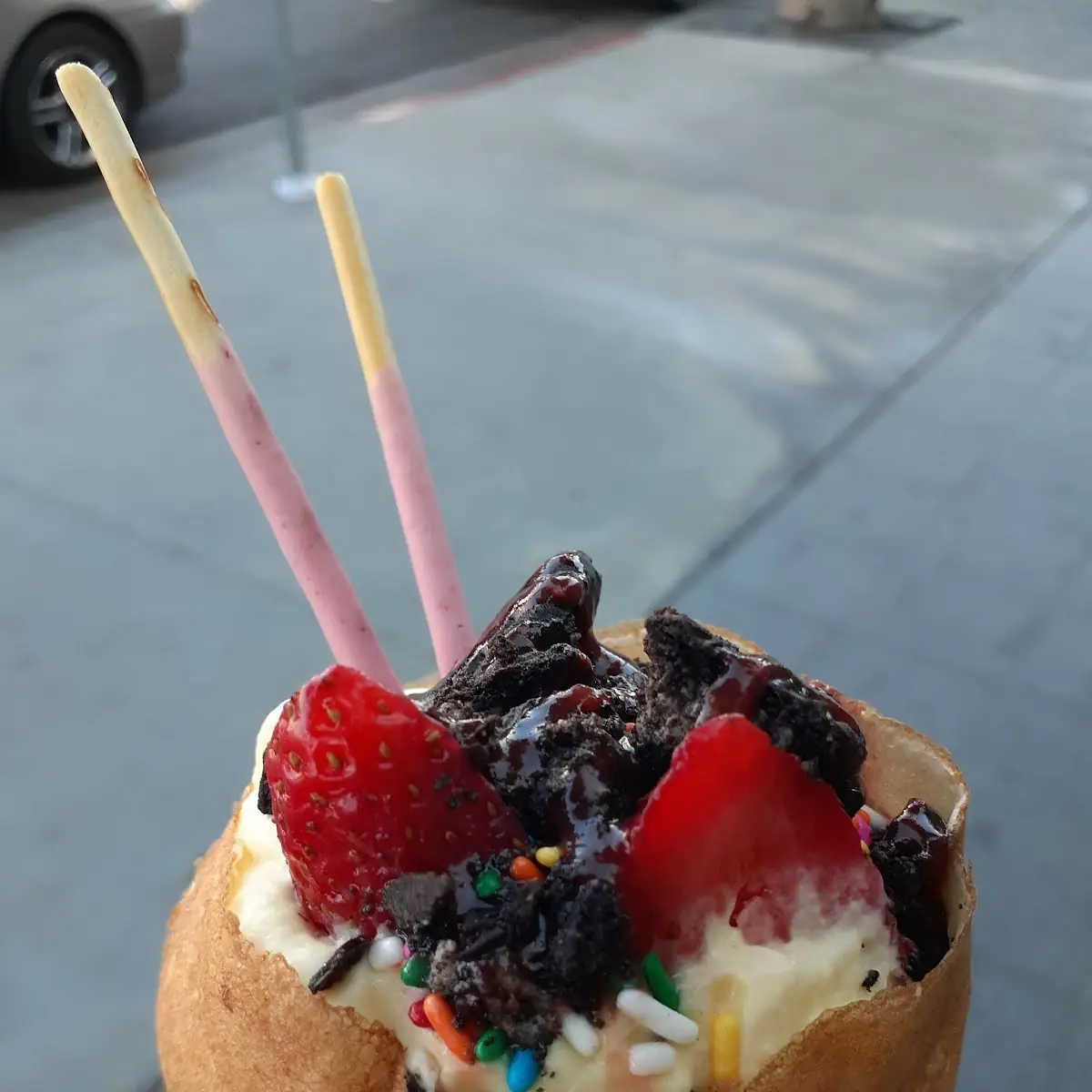 Birthday Cake Crepe